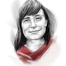 My project in Modern Portraiture with Procreate: Stylize Your Subject course. Un proyecto de Ilustración tradicional, Ilustración digital y Dibujo digital de Paul Ryding - 10.01.2022