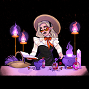 Cursed Relics 2021. Un proyecto de Ilustración tradicional, Diseño de personajes y Dibujo de allettemuys - 31.10.2021