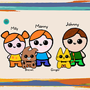 My project in Design of Kawaii-Style Characters course Ein Projekt aus dem Bereich Design, Traditionelle Illustration, Design von Figuren, Vektorillustration und Manga von Claudia Mateu - 11.01.2022