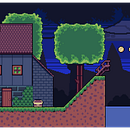 Mi Proyecto del curso: Creación de escenarios pixel art para videojuegos. Projekt z dziedziny Animacje 2D, Animacje 3D, Gr, komputerowe, Pixel art, Projektowanie gier komputerow, ch i Tworzenie gier wideo użytkownika Judit - 20.12.2021