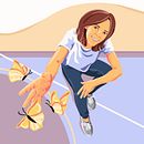 My project in Stylish Character Illustration in Procreate course. Un progetto di Character design, Illustrazione digitale, Pittura digitale e Disegno anatomico di Cathy Holly - 09.01.2022