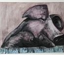 Mein Kursprojekt: Ausdrucksstarke Tierporträts in Aquarell. Projekt z dziedziny Trad, c, jna ilustracja, Malowanie akwarelą, R, sunek realist, czn, Ilustracja naturalist i czna użytkownika Rotz Bernhard - 11.01.2022