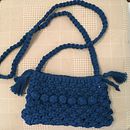 Meu projeto do curso: Design e criação de bolsas em macramê. Un progetto di Design, Design di accessori, Artigianato, Cucito, Fiber Art, Macramè e Textile Design di sanasereiki - 11.01.2022
