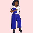 Mon projet du cours : Illustration de personnages dynamiques. Un projet de Illustration traditionnelle, Conception de personnages, B, e dessinée, Créativité, Dessin, Dessin numérique , et Manga de Mathilde Rigaut - 11.01.2022