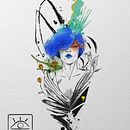 Aroma D'Alma . Ilustrasi tradisional, Ilustrasi Digital, Lukisan Cat Air, Menggambar Potret, Dan Gambar Digital proyek oleh João Victor Pedrosa - 01.12.2022