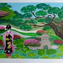 My project in Introduction to Gouache: A Chromatic Journey to Japan course. Ilustração tradicional, Artes plásticas, Pintura, e Pintura guache projeto de marianne_verkest - 11.01.2022