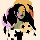 Meu projeto do curso: Técnicas de desenho tradicional com Procreate. Traditional illustration, Drawing, Digital Illustration, Portrait Drawing, and Digital Drawing project by Dayana Lima - 01.14.2022