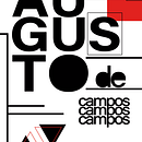 POSTER - Augusto de Campos. Een project van Grafisch ontwerp,  Beeldende kunst, T y pografie van João Castilho - 13.01.2022