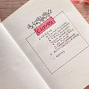 Mi Proyecto del curso:  Bullet journal creativo: planificación y creatividad . Traditional illustration, Lettering, Drawing, H, Lettering, Management, and Productivit project by cristinae_lopezg - 01.13.2022