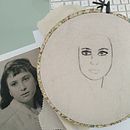 Mi Proyecto del curso: Creación de retratos bordados . Broderie și Design textil de beatriz_alonso_2 - 01.12.2022