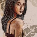 My project in Illustrated Portraits with Procreate course. Projekt z dziedziny Trad, c, jna ilustracja, Grafika wektorowa, Ilustracja c, frowa i Portret użytkownika Tomasz Wiśniewski - 13.01.2022