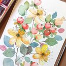 A wish for spring. Un proyecto de Pintura a la acuarela de Milena Mikova - 14.01.2022