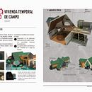 VIVIENDA TEMPORAL DE CAMPO. Arquitetura projeto de Jean Franco Huarcaya - 15.01.2022