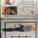 Fashion sketchbook from college in the 90's. Un proyecto de Ilustración tradicional y Diseño de Michelle Bortot - 15.01.2022