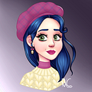 Mon projet du cours : Portrait de personnages féminins avec Procreate. Traditional illustration, Digital Illustration, and Digital Drawing project by cookilie - 01.13.2022
