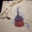Progetto ricamo Mole Antonelliana. Un projet de St, lisme, Broderie, Couture, DIY, Upc, cling , et Design textile de Elisa Uliana - 15.01.2022