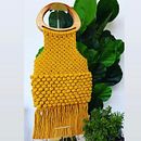 Mi Proyecto del curso: Diseño y elaboración de bolsos en macramé. Design, Design de acessórios, Artesanato, Costura, Tecido, Macramê, e Design têxtil projeto de Aurora Pagan Schelmetty - 15.01.2022