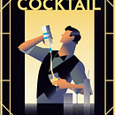 Meu projeto do curso: Ilustração digital estilo art déco. Un projet de Illustration traditionnelle, Beaux Arts, Conception d'affiches et Illustration numérique de zecarlosartsider - 28.02.2022