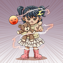 Angry Gaby. Ilustração tradicional, Design de personagens, Comic, Cop, writing, e Desenho projeto de Diego Daza Salinas - 16.01.2022
