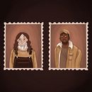Ghosts Series Fan Art. Traditional illustration, and Character Design project by Gosia Nowak - 01.16.2022