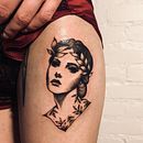 Pierwsze tatuaże . Desenho de tatuagens projeto de Malwa Domaradzka - 16.01.2022