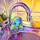 Mein Kursprojekt: Moderne Techniken der Ölmalerei. Un proyecto de Bellas Artes, Pintura y Pintura al óleo de Julie Boehm - 16.01.2022