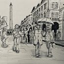 Il mio progetto del corso: Introduzione al disegno di persone partendo dall'immaginazione. Un proyecto de Ilustración tradicional, Bellas Artes, Bocetado, Dibujo a lápiz, Dibujo, Dibujo artístico y Dibujo anatómico de silviabigne - 17.01.2022