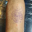 Mi Proyecto del curso: Tatuaje para principiantes. Un progetto di Design di tatuaggi di Milari Lopez Orestes - 11.05.2020