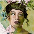 My project in Illustrated Portraits with Procreate course. Un projet de Illustration traditionnelle, Illustration vectorielle, Illustration numérique , et Dessin de portrait de Jamille Wallick - 17.01.2022