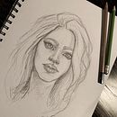 Mon projet du cours : Carnet de portraits : explorez le visage humain. Un progetto di Bozzetti, Disegno, Disegno di ritratti, Disegno artistico e Sketchbook di Eve Charlebois - 18.01.2022