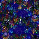 My project in Digital Pattern Illustration Inspired by Flora and Fauna course Ein Projekt aus dem Bereich Traditionelle Illustration, Musterdesign, Zeichnung, Digitale Illustration und Botanische Illustration von chloe_d_murphy - 18.01.2022