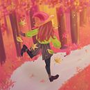 Cosy but Spooky. Ilustração tradicional, Design de personagens, Desenho, Stor, telling, Desenho digital, e Redes sociais projeto de margueritedo - 01.10.2021