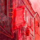 Memories of vacations - Honfleur. Ilustração tradicional, Arquitetura, Esboçado, Pintura em aquarela, Desenho realista, Ilustração digital, e Redes sociais projeto de margueritedo - 20.08.2020