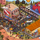 Belém 406 - Search and Find. Un progetto di Illustrazione tradizionale, Illustrazione digitale, Sketchbook e Illustrazione infantile di Matheus Souza - 18.01.2022