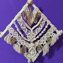 Mi Proyecto del curso: Introducción al tapiz de macramé. Un projet de Création d'accessoires, Artisanat, Art textile, Macramé , et Design textile de Brenda Espinosa - 18.01.2022