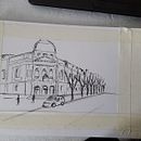 Mi Proyecto del curso: Dibujo arquitectónico con acuarela y tinta. Un progetto di Bozzetti, Disegno, Pittura ad acquerello, Illustrazione architettonica, Sketchbook, Illustrazione con inchiostro e Illustrazione tradizionale di Pamela Bardy - 19.01.2022