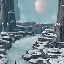 My project in Fantastic 3D illustration with Blender course. Projekt z dziedziny 3D, Ilustracja c, frowa i  Projektowanie 3D użytkownika strydom_dom - 19.01.2022