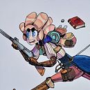 Mi Proyecto del curso: Dibujo de personajes expresivos . Ilustrație tradițională, Design de caractere, Comic, Desen în creion, Desen și Manga de Diego Leo - 01.15.2022