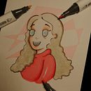 Mi Proyecto del curso: Coloreado con marcadores para dibujo manga. Projekt z dziedziny Trad, c, jna ilustracja, Komiks, Teoria barw i Manga użytkownika Juan Lucas Neira - 20.01.2022