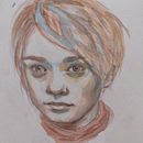 Meu projeto do curso: Retrato artístico em aquarela. Artes plásticas, Pintura, Pintura em aquarela, e Desenho de retrato projeto de Cláudia Araújo - 16.01.2022