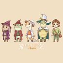 Animaguitos. Un projet de Illustration traditionnelle , et Conception de personnages de Marina Gil Torres - 20.01.2022