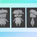 Gurito ( Kawaii character creation 3D ). 3D, and Costume Design project by Jaro Grillo - 01.20.2022