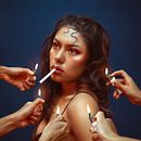 Do you have a light?. Photograph, Photograph, Post-production, Fashion Photograph, Portrait Photograph, Fine-Art Photograph, and Commercial Photograph project by Isabel M. Mejia - 01.20.2022
