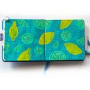 My project in Botanical Patterns in a Sketchbook: Conquer the Blank Page course. Traditional illustration, Pattern Design, Botanical Illustration, and Sketchbook project by Anna Grabowska-Krupa - 01.20.2022