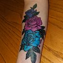 Roses done with tattoo markers. Artistic Drawing project by Katora Grasso - 01.21.2022