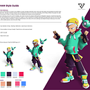 Van Chan Character Design. Un proyecto de Diseño de personajes, Ilustración tradicional, Br e ing e Identidad de Akmal Sabri - 21.01.2022