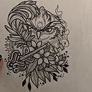 Owl . Drawing project by Katora Grasso - 01.22.2022