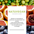 Identidade visual para NATUVEGAN. Een project van Interactief ontwerp, Interieurontwerp,  Interieur, Retailontwerp y Ruimtelijk ontwerp van Luísa Fornasari - 22.01.2022