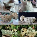 Mi Proyecto del curso: Creación de macetas de cerámica con personalidad. Projekt z dziedziny Craft,  Sztuki piękne i Ceramika użytkownika Acuarela Del Mar Serrada Pérez - 11.01.2022