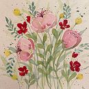 Mi Proyecto del curso: Creación de una composición floral con acuarela. Un proyecto de Pintura a la acuarela de Lidia - 22.01.2022